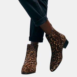 Kooples Leopard Boot Size‎ 37/ 6.5